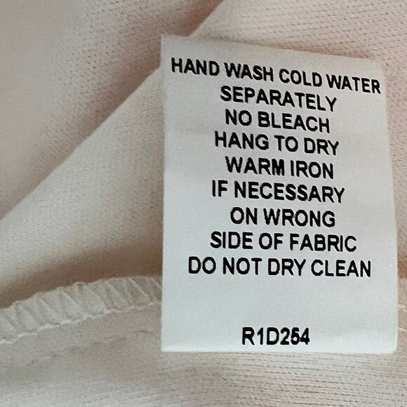 Chris McLaughlin Womens Dress Size 16 White Orange Floral Midi Lined Dressy - Picture 7 of 7